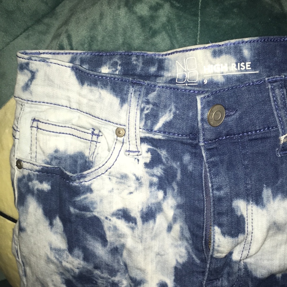 Nobo acid wash stretchy high rise jeans NWT - Picture 8 of 14